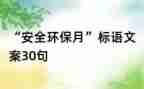 安环保工作总结7篇