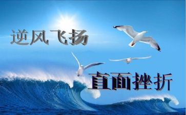 面对挫折的作文8篇