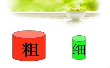 幼儿园中班比较粗细教案6篇