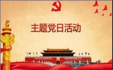 主题党曰活动方案8篇