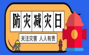 防灾减灾活动的总结8篇