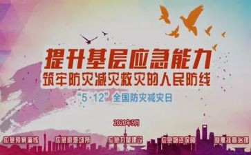 防灾减灾的活动总结6篇
