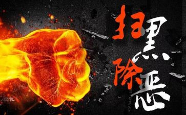 扫黑除恶心得体会范文6篇