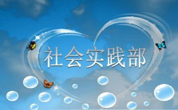 社会实践部工作总结范文5篇