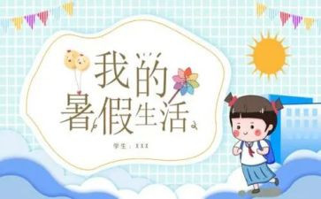 暑假个人总结800精选5篇