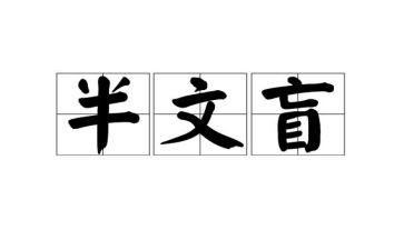 假文盲400字作文7篇