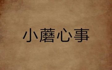 作文我的心事500字参考7篇