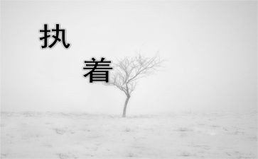 执着的作文通用5篇