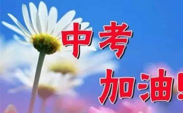 我和中考作文7篇